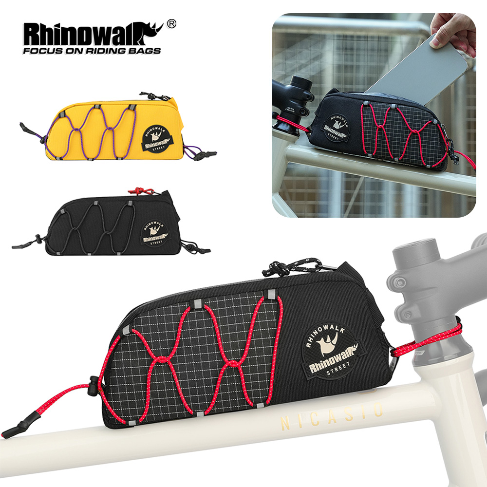 Youtube Phone Accessories - Rhinowalk Bicycle Top Tube Bag Phone