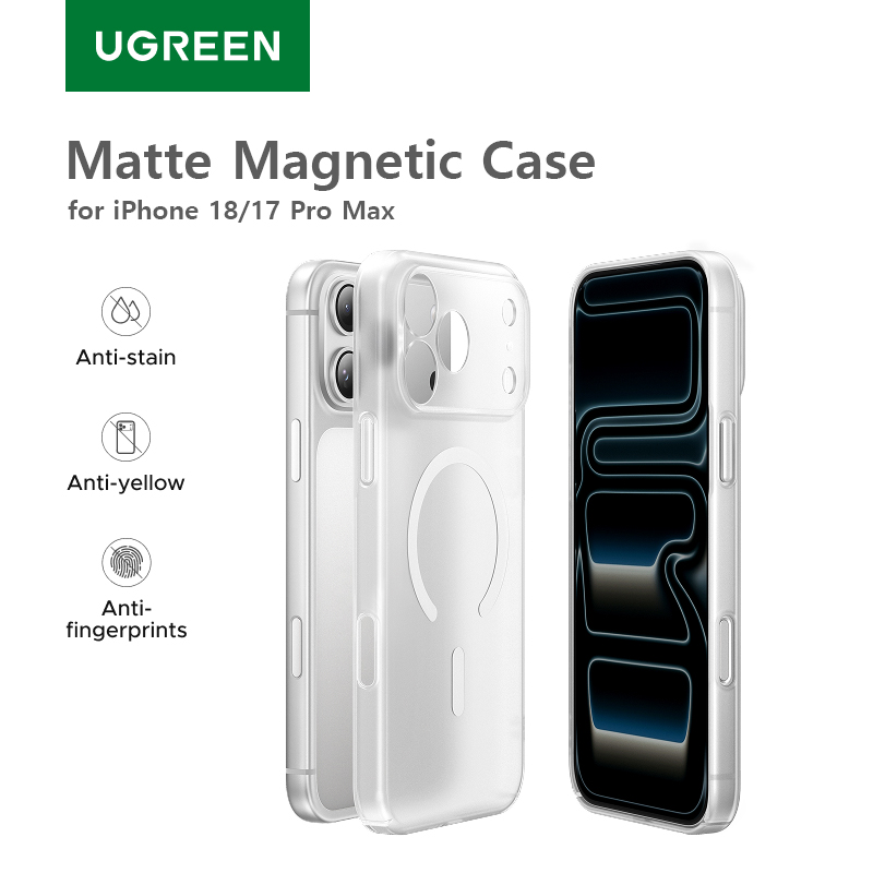 Yellow Phone Accessories - UGREEN Never Yellow Magnetic Case for