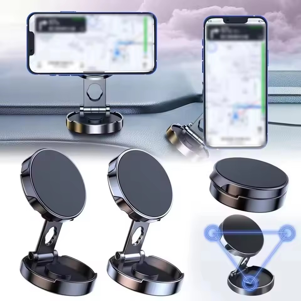 Phone Accessories And Gadget - Strong Magnetic Mobile Phone Stand 720°