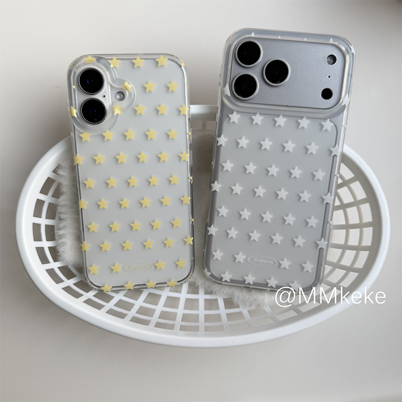 Korean Ins Yellow & White Star - огляд і ціна Yellow Phone Accessories