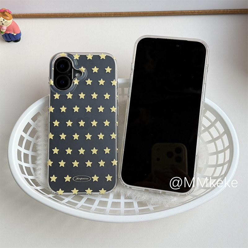 Korean Ins Yellow & White Star - огляд і ціна Yellow Phone Accessories
