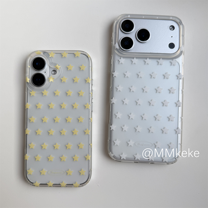 Korean Ins Yellow & White Star - огляд і ціна Yellow Phone Accessories