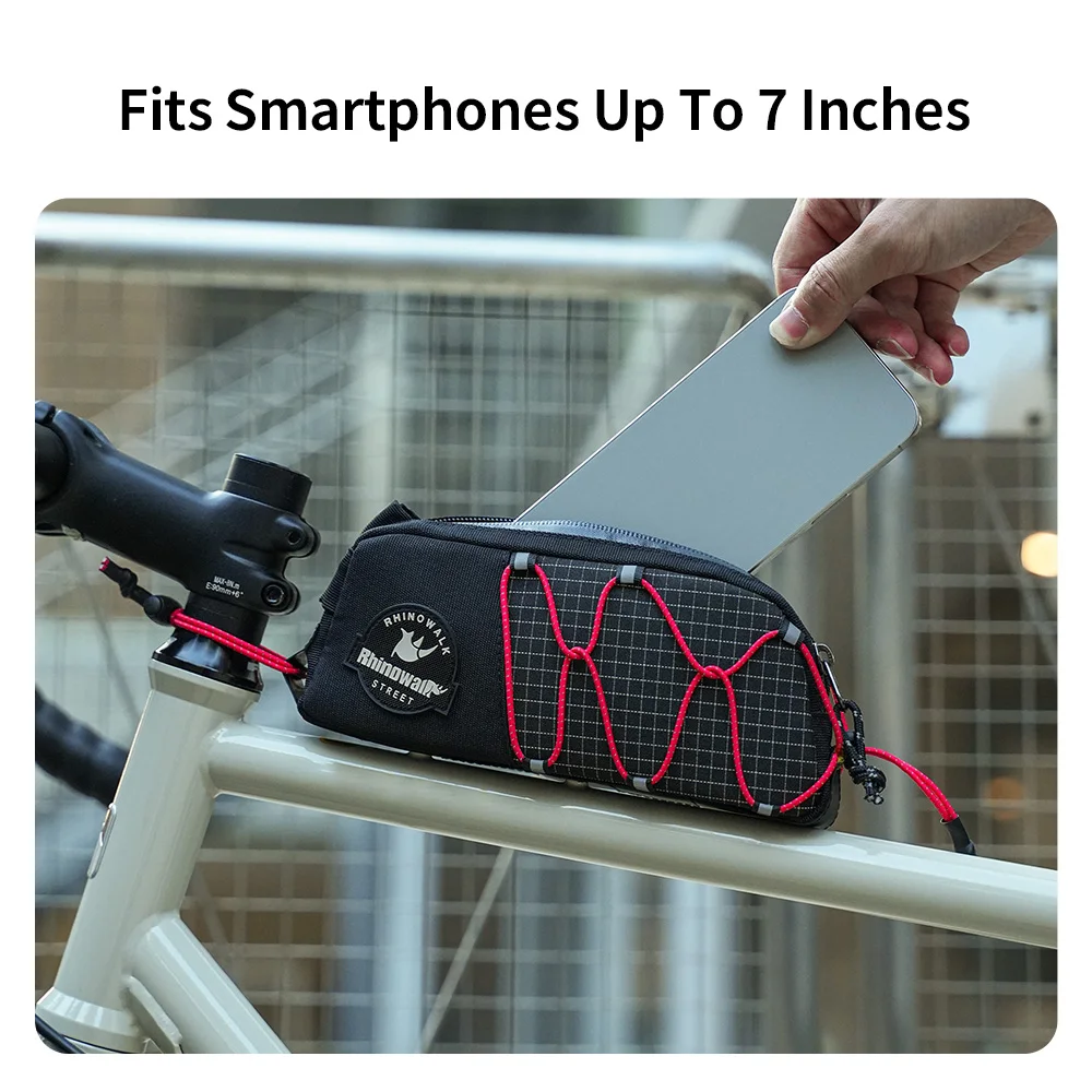 Rhinowalk Bicycle Top Tube Bag - огляд і ціна Youtube Phone Accessories