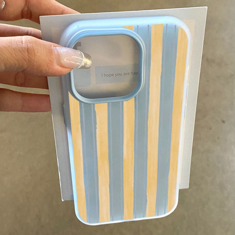 Stylish Yellow Striped Phone C - огляд і ціна Yellow Phone Accessories