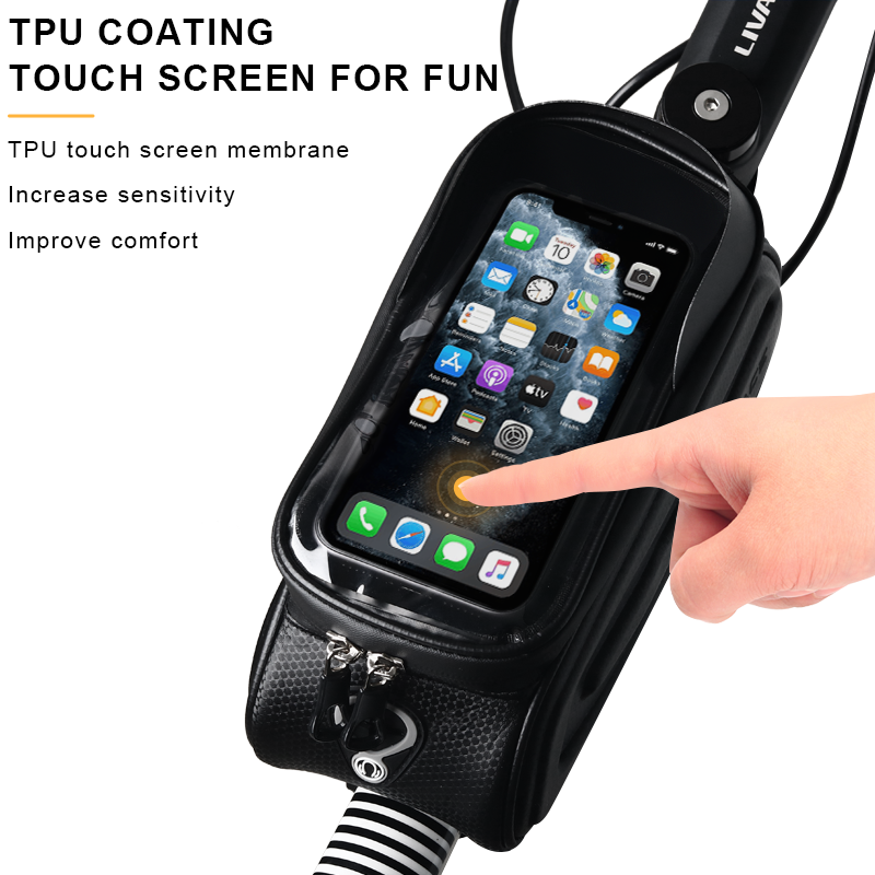 Bicycle Bag With Touch Screen  - огляд і ціна Youtube Phone Accessories