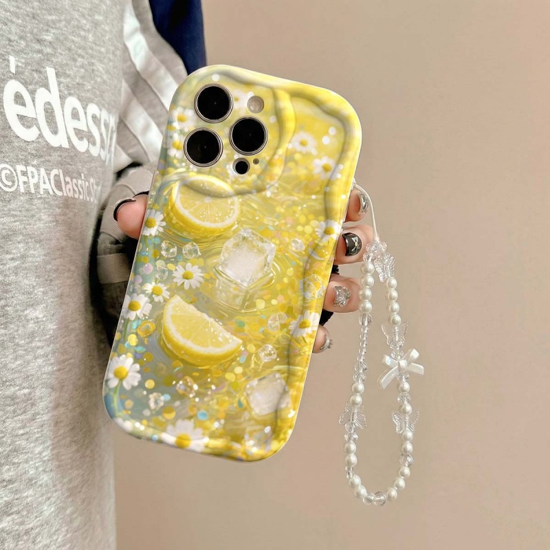Yellow Lemon Blossom Ice Patte - огляд і ціна Yellow Phone Accessories