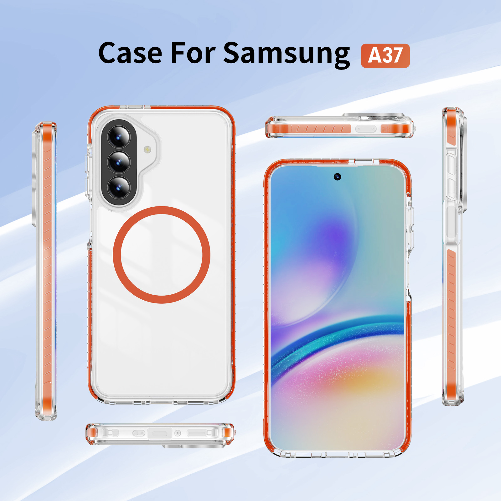 Luxury Colored AntiSlip Strip  - огляд і ціна Yellow Phone Accessories