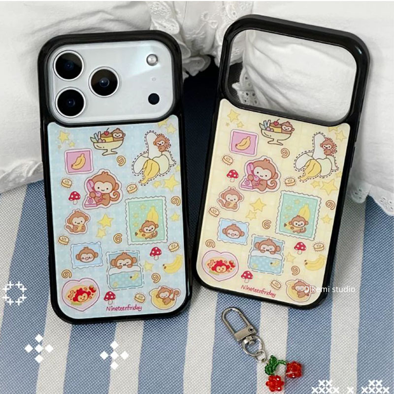 Korean Ins Blue Yellow Monkey  - огляд і ціна Yellow Phone Accessories